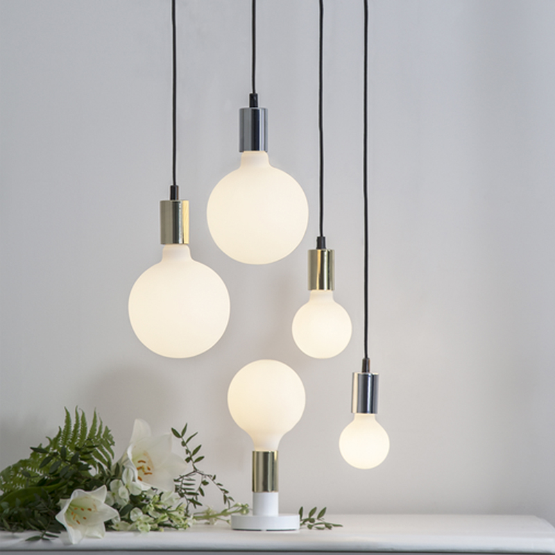 Star LED globe opal Ø95mm 5W dimbar