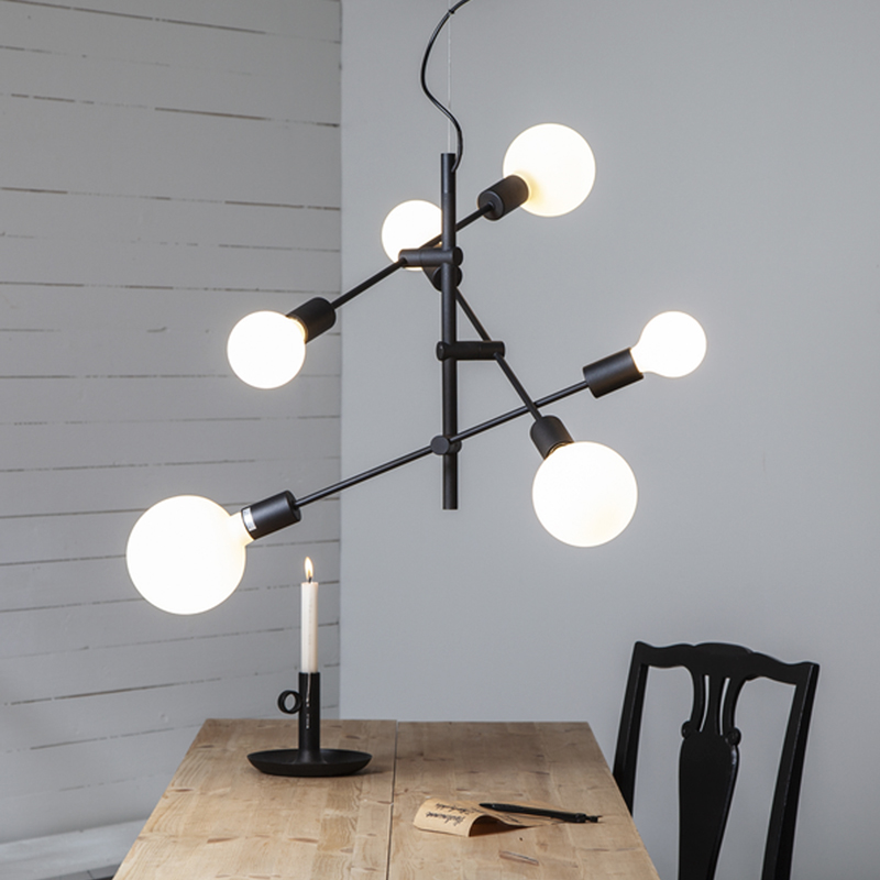 Star LED globe opal Ø95mm 5W dimbar