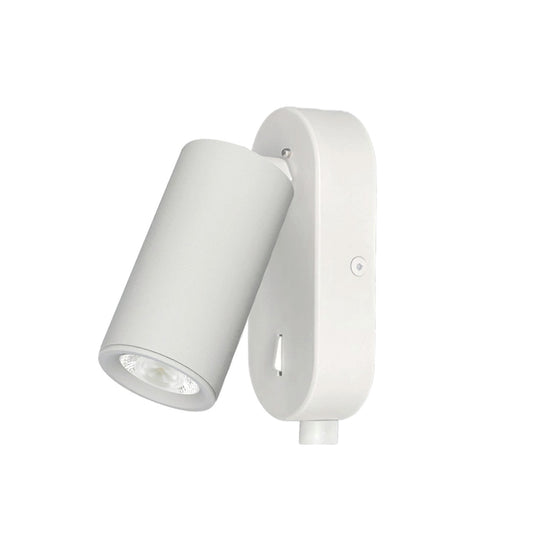 Oz mini K1 veggspot oval hvit