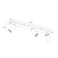 Oz mini K3 takspot rekke sort/bronse