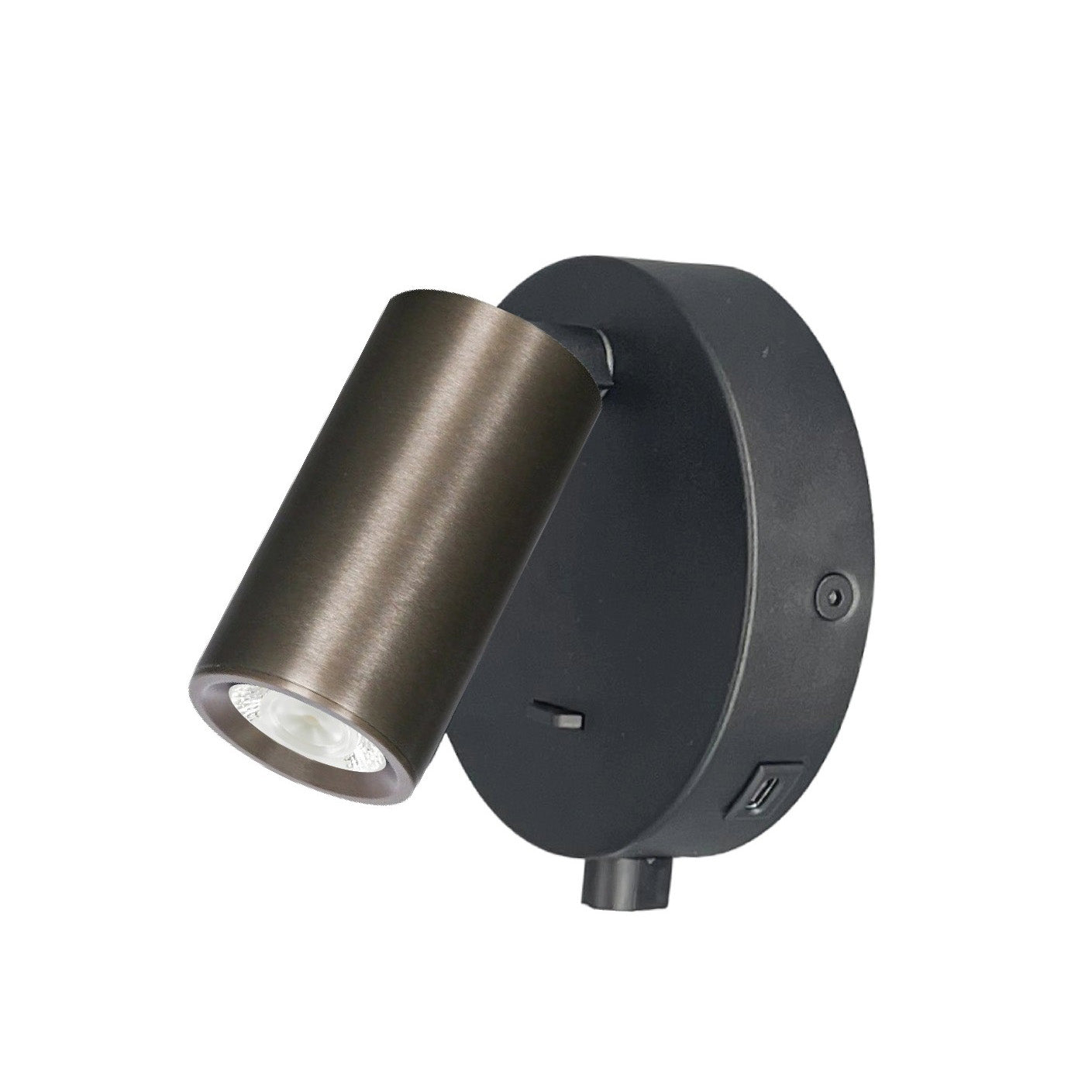Oz mini K1 veggspot sort/bronse
