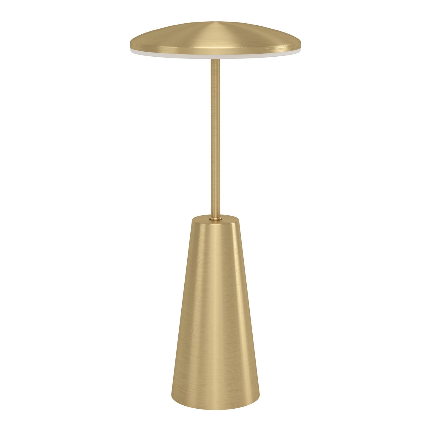 Piccora bordlampe oppladbar IP54 LED messing