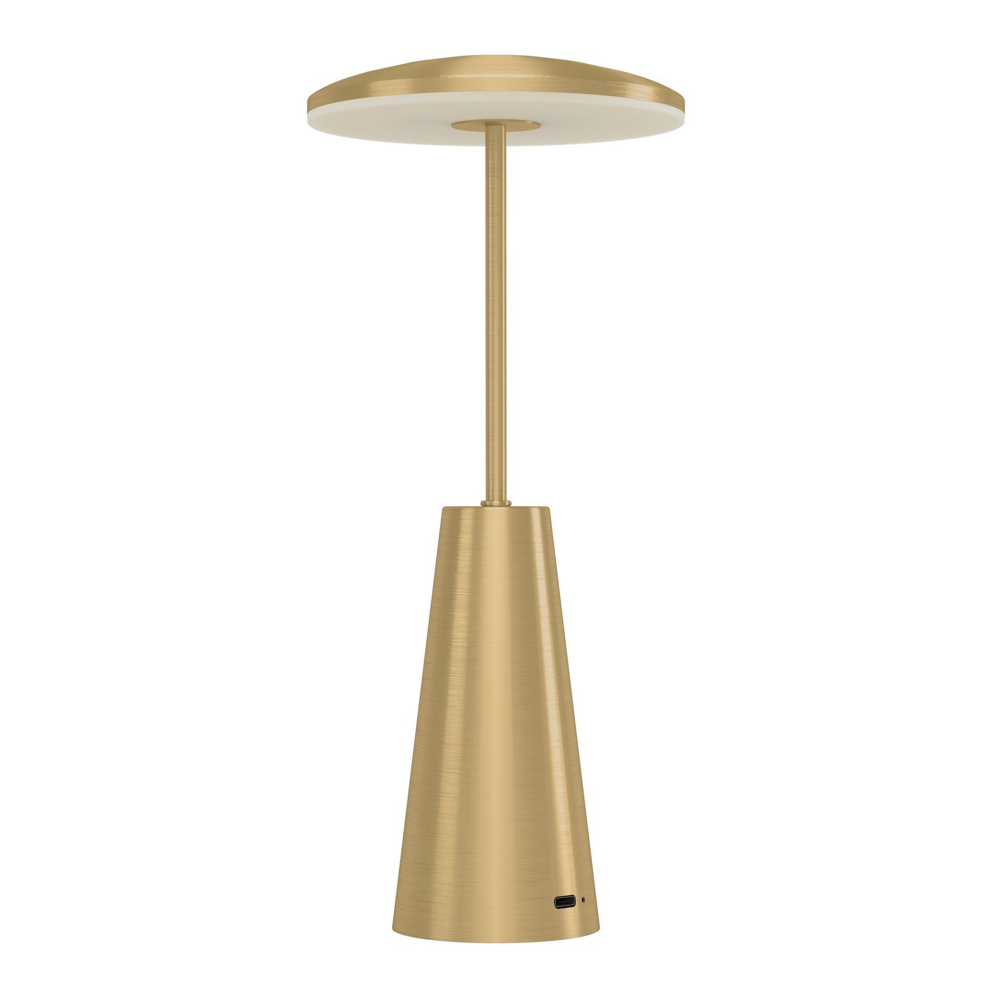 Piccora bordlampe oppladbar IP54 LED messing