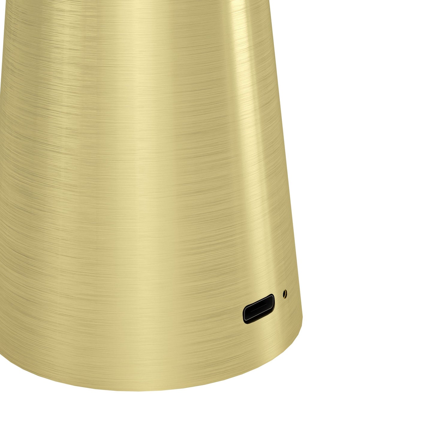 Piccora bordlampe oppladbar IP54 LED messing