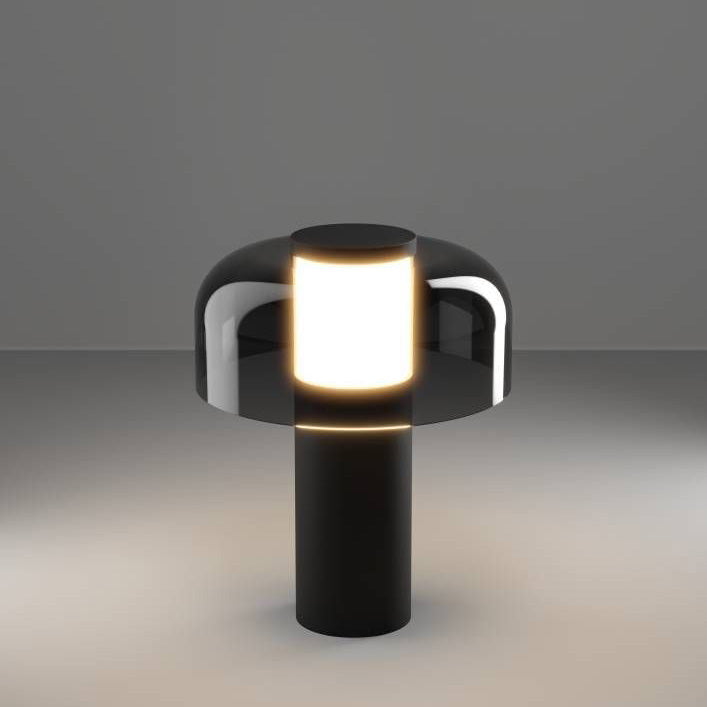 Ponente bordlampe oppladbar IP44 LED sort