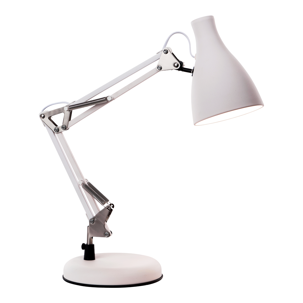 Tivoli bordlampe hvit