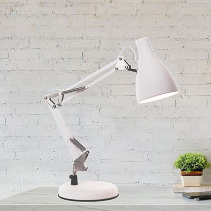 Tivoli bordlampe hvit