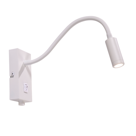 Isa vegglampe 3W hvit LED