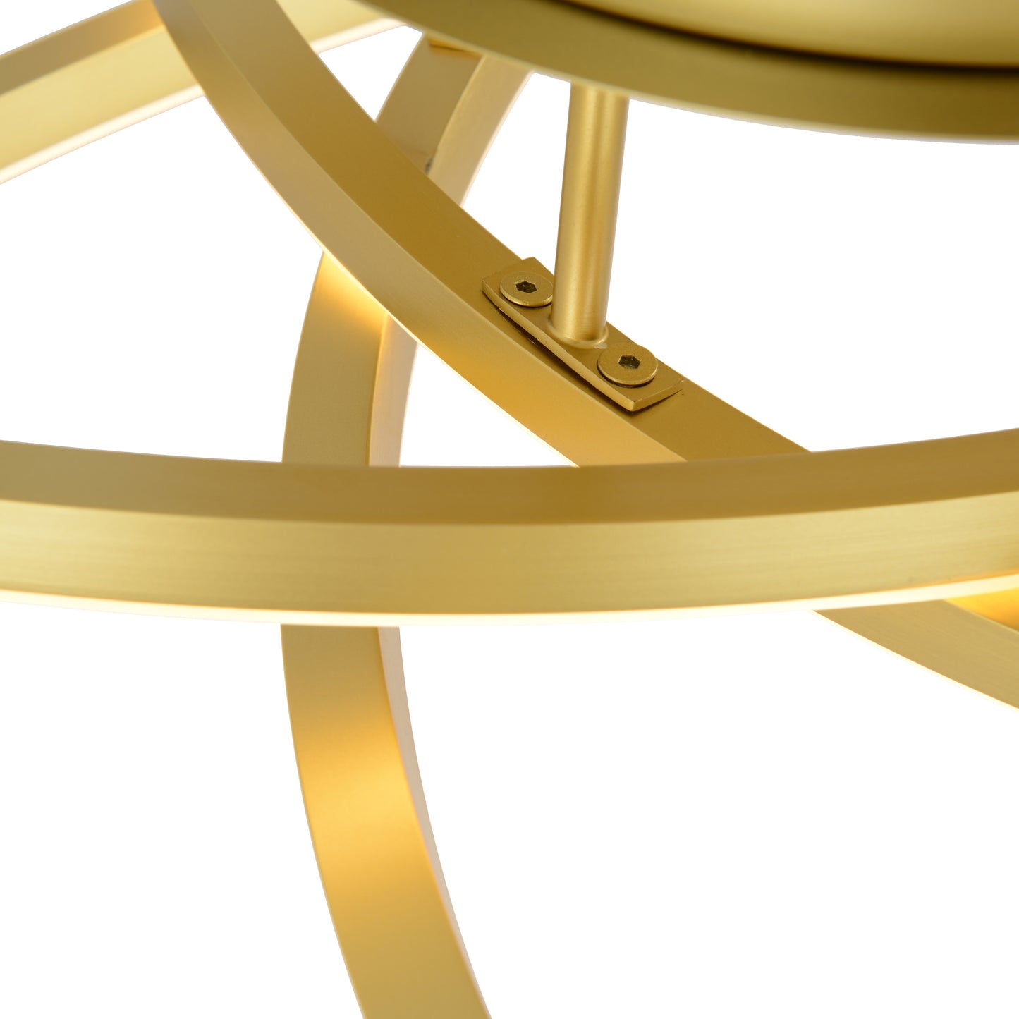 Petra takplafond Ø78 messing