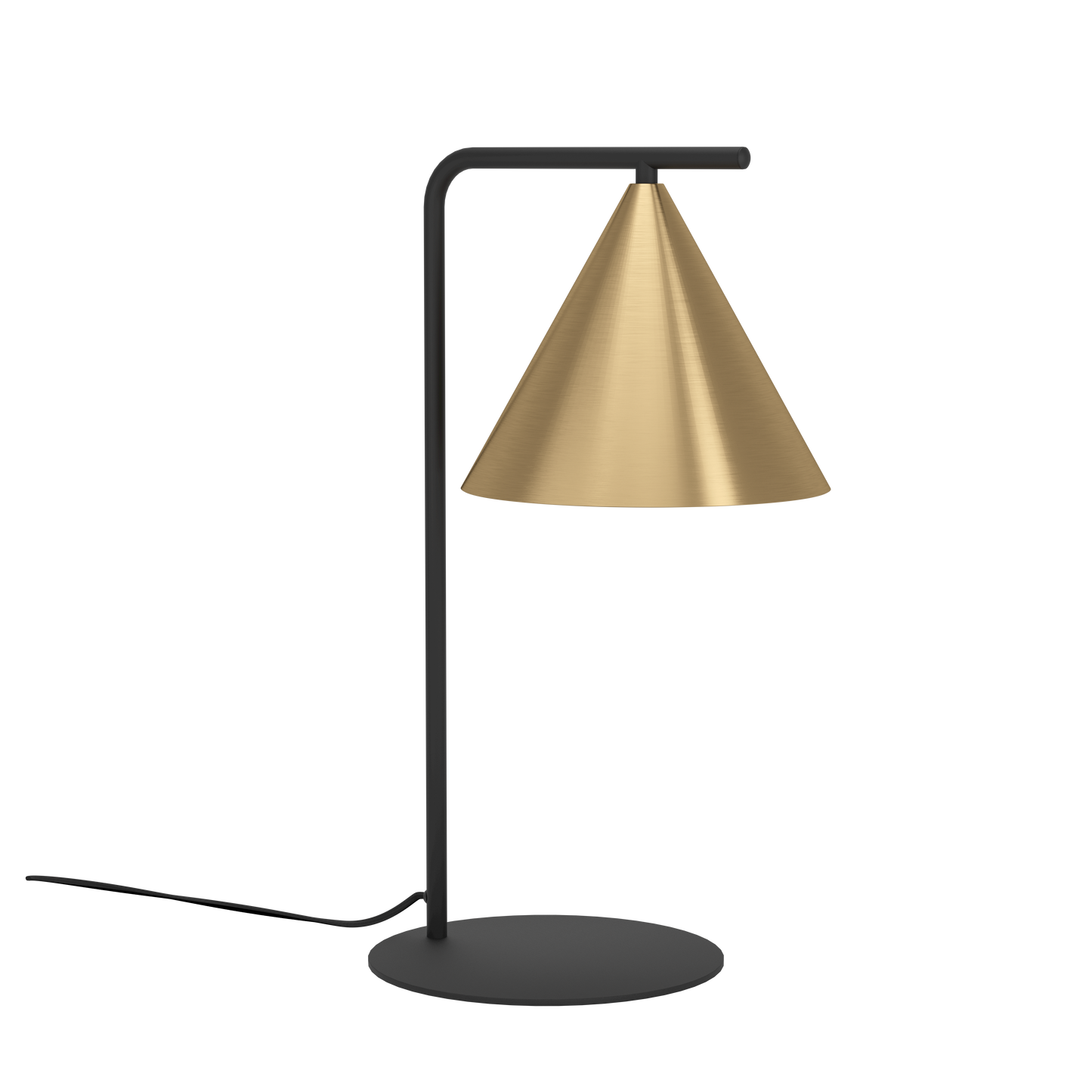 Narices bordlampe E27 sort/messing