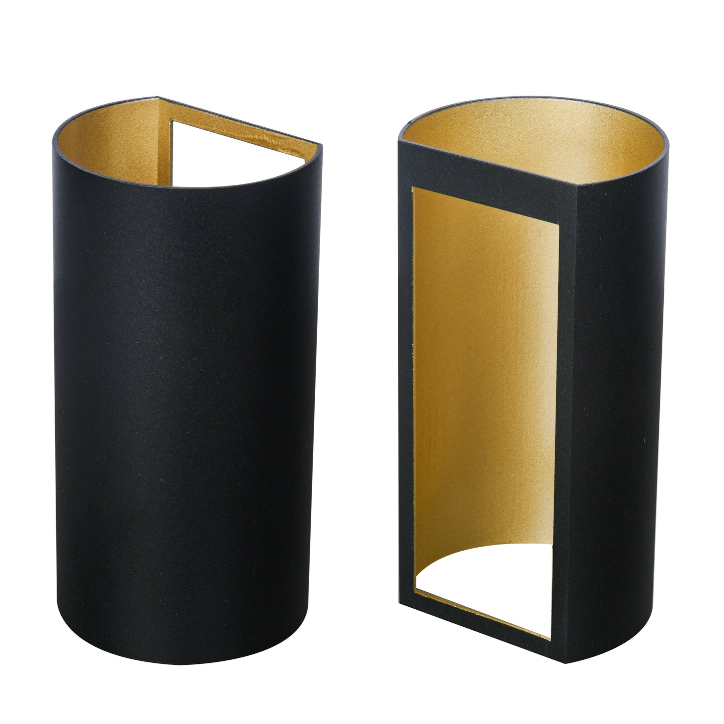 Argo vegglampe K2 sort/messing