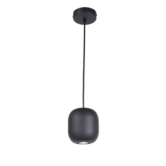 Bull takpendel Ø12cm GU10 sort