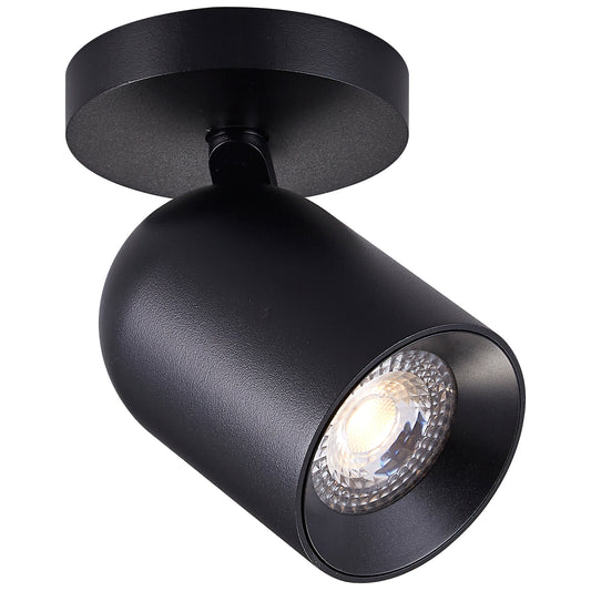 Bullet K1 tak/veggspot GU10 sort