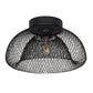 Mesh takplafond E27 sort