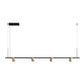 Calvi K4 takpendel 27W sort/brun