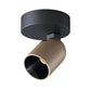 Calvi K1 tak/veggspot 8W sort/brun