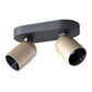 Calvi K2 tak/veggspot 16W sort/brun