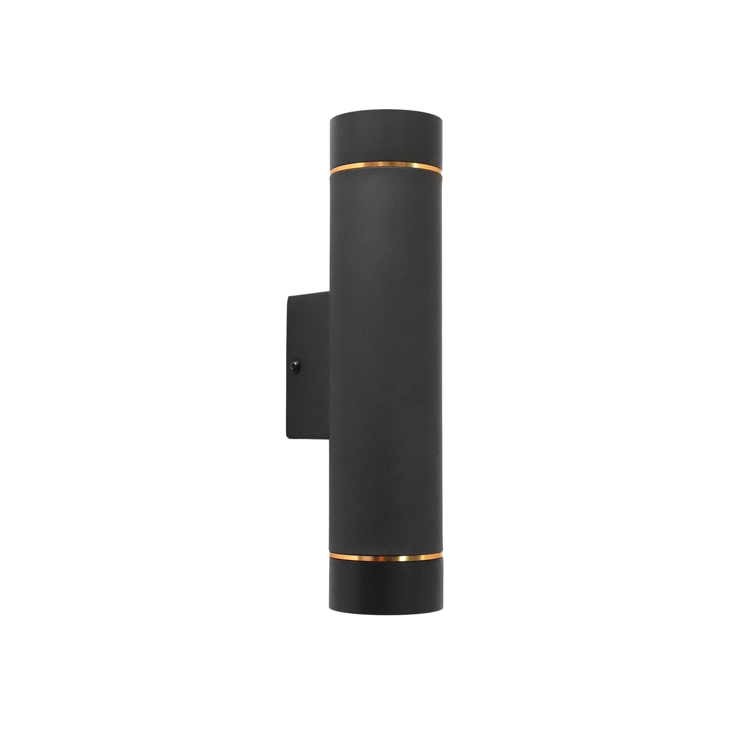 Lysgløtt vegglampe 2-lys GU10 sort