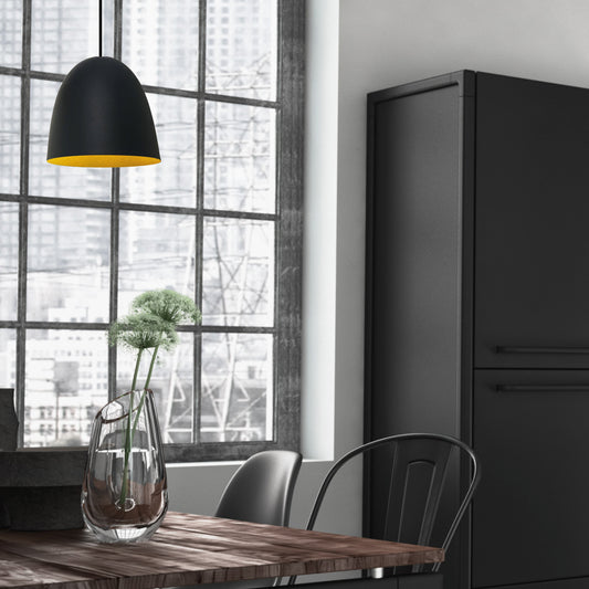 Fiola 300 takpendel 60W sort/gull