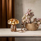 Funghi bordlampe 18cm batteri