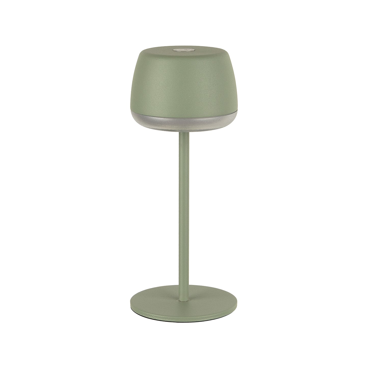 Gløtt bordlampe oppladbar matt grønn