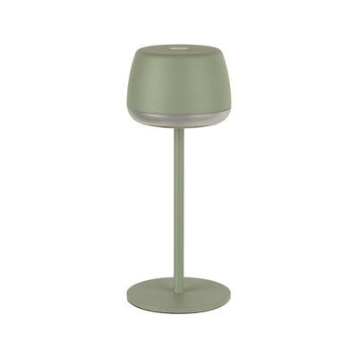 Gløtt bordlampe oppladbar matt grønn