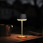 Gløtt bordlampe oppladbar sort