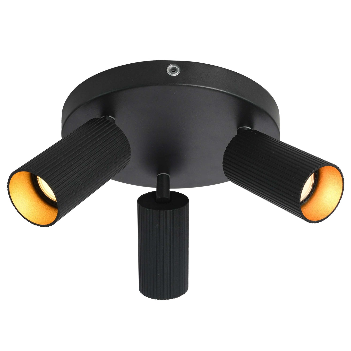 Grooves 3-lys takspot rondell sort