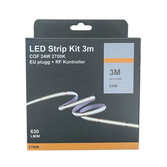 LED strip kit 3m 24W
