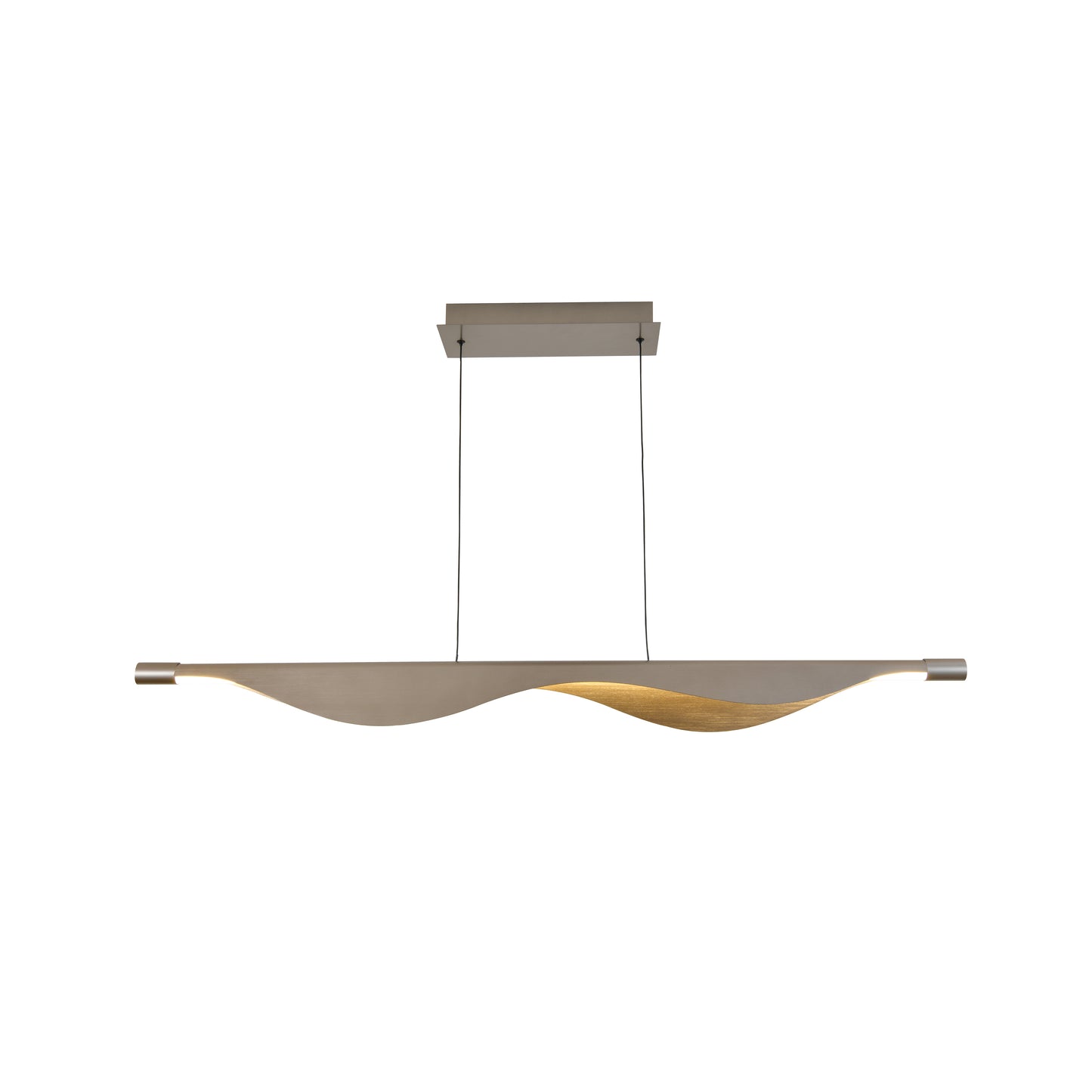 Bølgen takpendel 24W grå