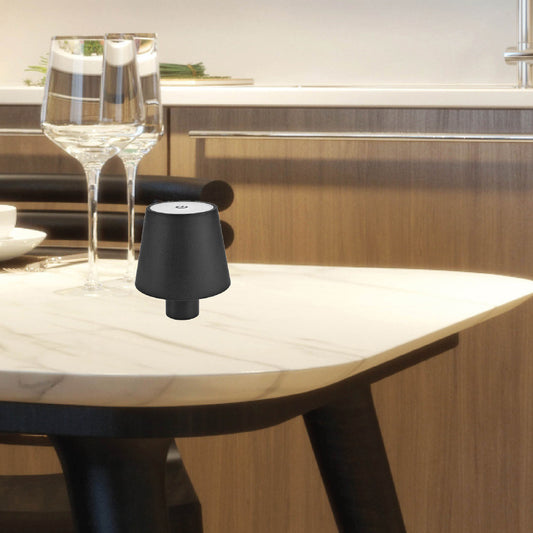 Mida bordlampe 3W sort oppladbar