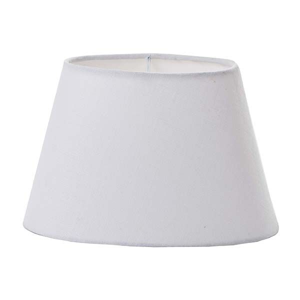 Nova skjerm oval 36cm hvit