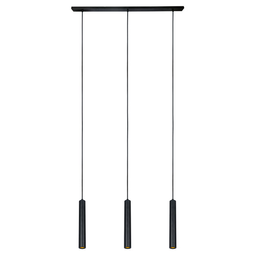 Oz mini K3 takpendel 3-lys sort