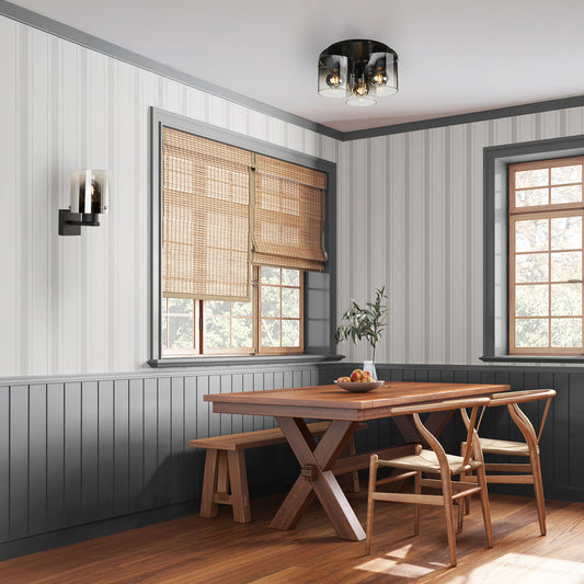 Imperial vegglampe sort/sotet