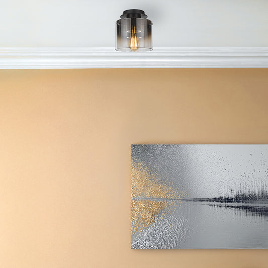 Roxy plafond Ø20cm sort/sotet