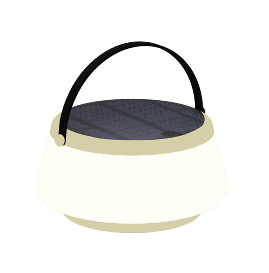 Solar Lantern oppladbar bordlampe grønn IP44