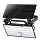 Solar bærbar vegglampe oppladbar IP65