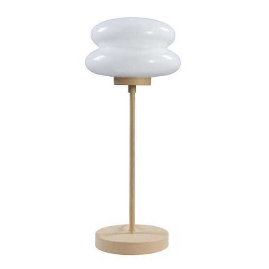 Soleia bordlampe E27 hvit/beige
