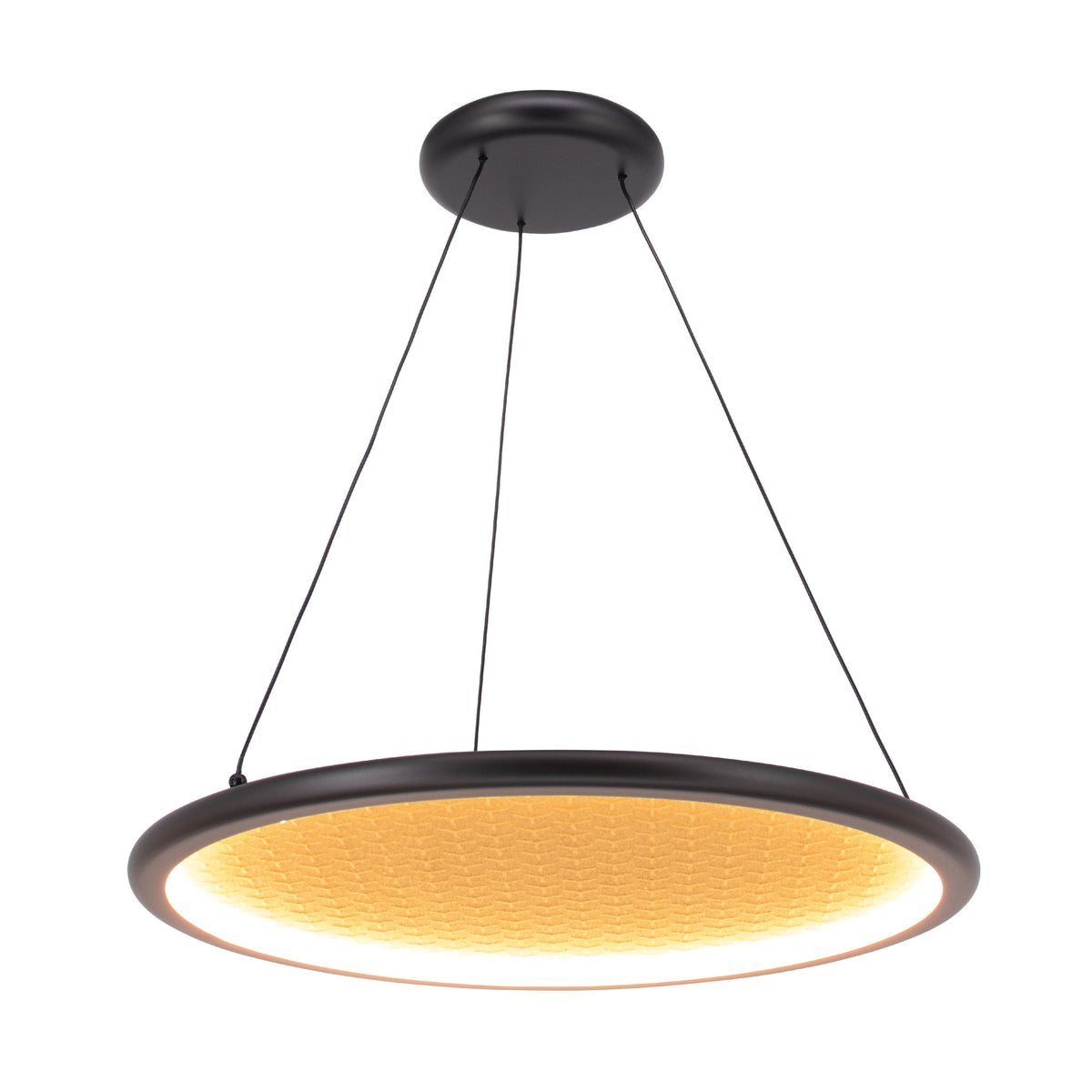 Sonara takpendel sort Ø50cm 20W 1181lm