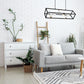 Tilt 6-lys pendel sort/opal