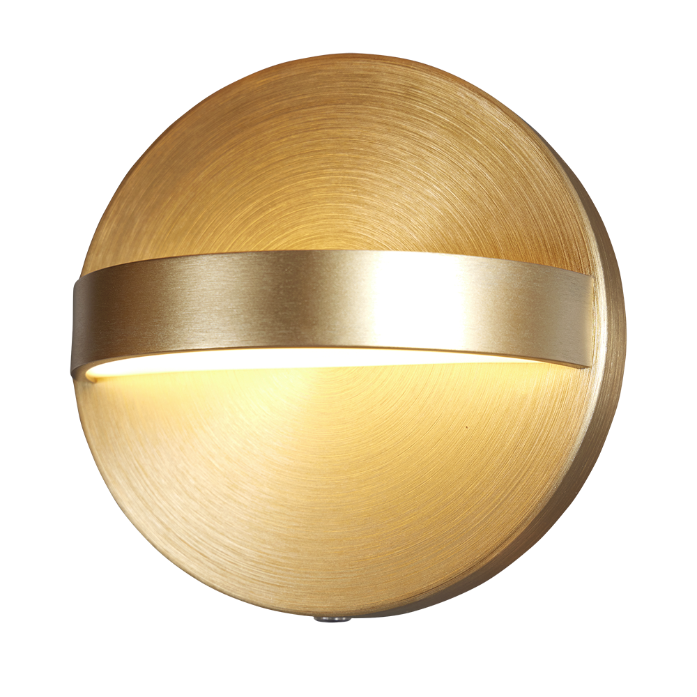 Teddy vegglampe 5W LED messing