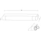 Titan 40 baderomsarmatur 12W sort IP44