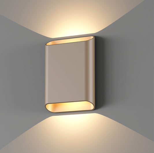 Trem K2 vegglampe cappucino IP65