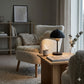 Atlas bordlampe E14 sort