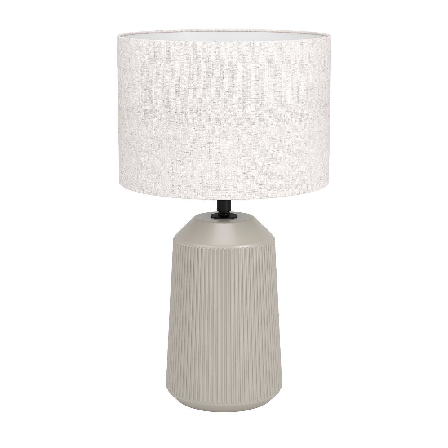 Capalbio bordlampe sand m/skjerm