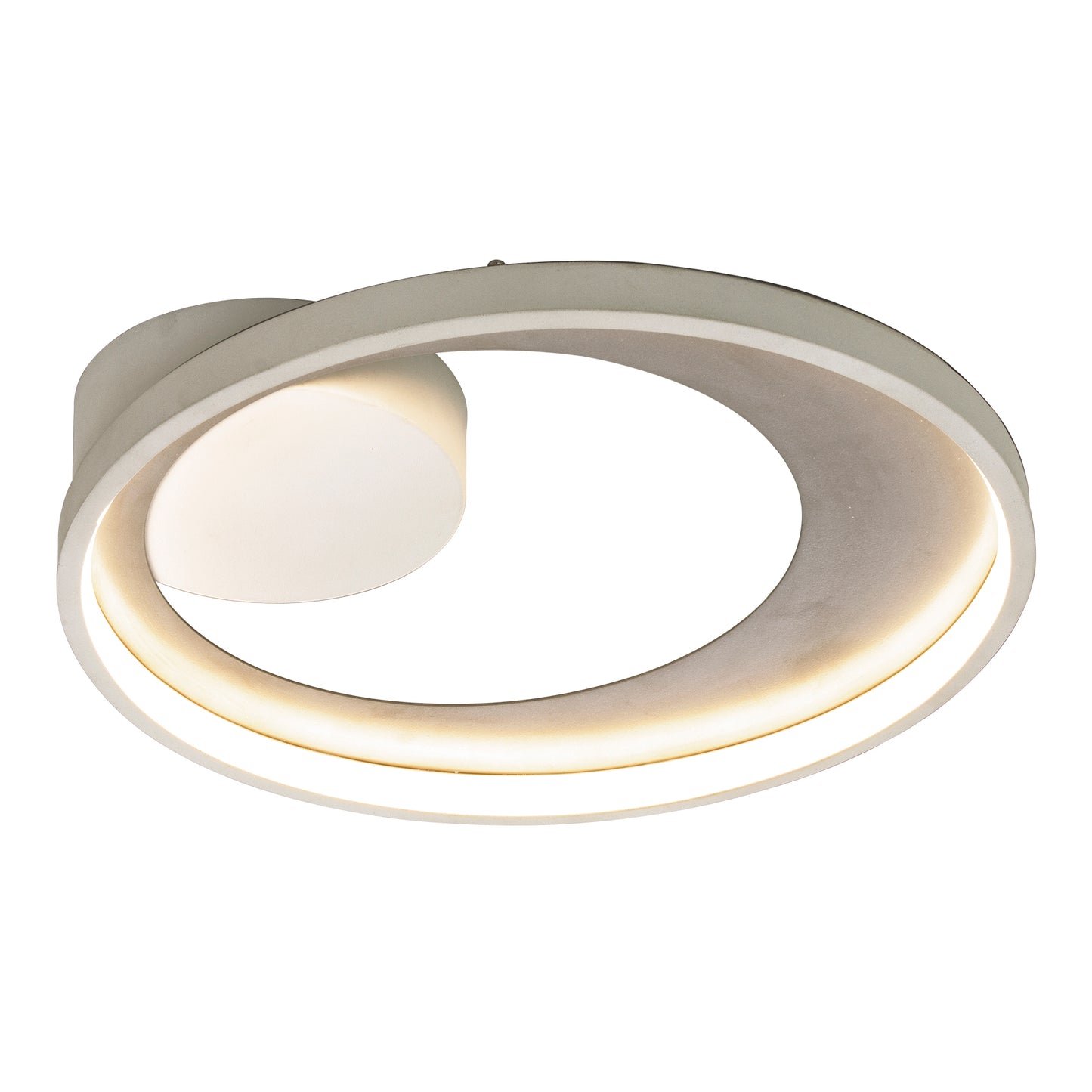 Carat takplafond hvit/sølv