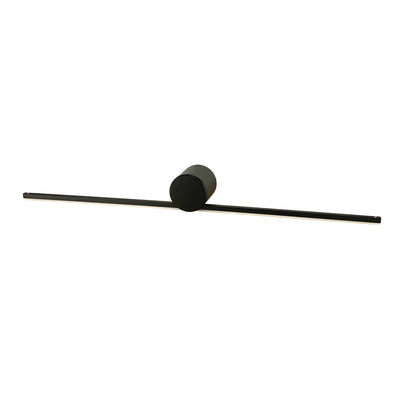 Eros LED vegglampe IP44 60cm sort