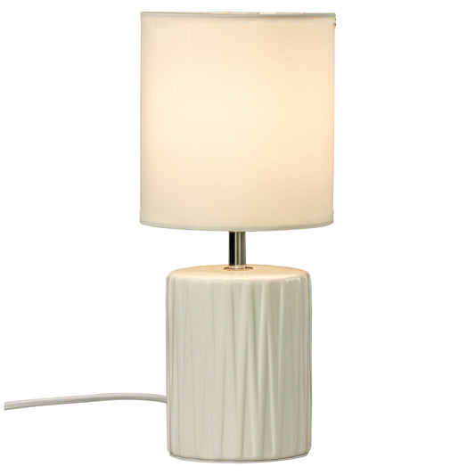 Figuli bordlampe naturhvit