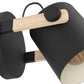 Hornwood vegglampe sort/tre