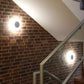 Jade LED tak-/vegglampe 18W hvit/klar